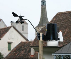 Station émettrice ISS dans le jardin